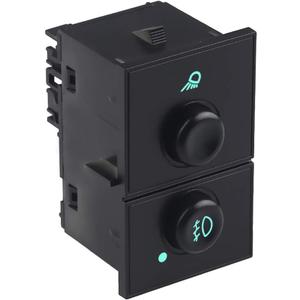 WMPHE Fog Light Switch Compatible with 2003-2006 Chevy Silverado 1500 2500 Avalanche Suburban Tahoe 2003-2006 GMC Sierra 1500 2500 Yukon Cadillac Escalade ESV EXT Replacement for D7096C 15143597