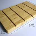 1117 Vertical Clipboard with Stand,Clear Acrylic Freestanding Large Clipboard with Pen Holder,Document Typing Paper Stand,Menu Display Board,Receipt Holder (11"17")