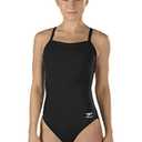 Speedo Women's Swimsuit One Piece Endurance+ Flyback Solid Adult Team Colors 28