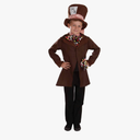 fun shack Mad Hatter Costume Kids, Boys Mad Hatter Costume, Alice in Wonderland Costumes Kids, Boys Halloween Costumes L