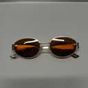 Livho 2025 Trendy Oval Sunglasses - Stylish Polarized Shades for Everyday - Retro Metal Frames