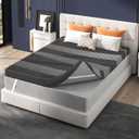 3 Inch Twin XL Mattress Topper Memory Foam, Cooling Gel & Non-Slip Straps