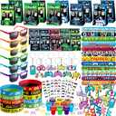 Video Game Party Favors Birthday Supplies for Kids Bags Game On Stuffer Gifts Boys Gamer Party Decorations
