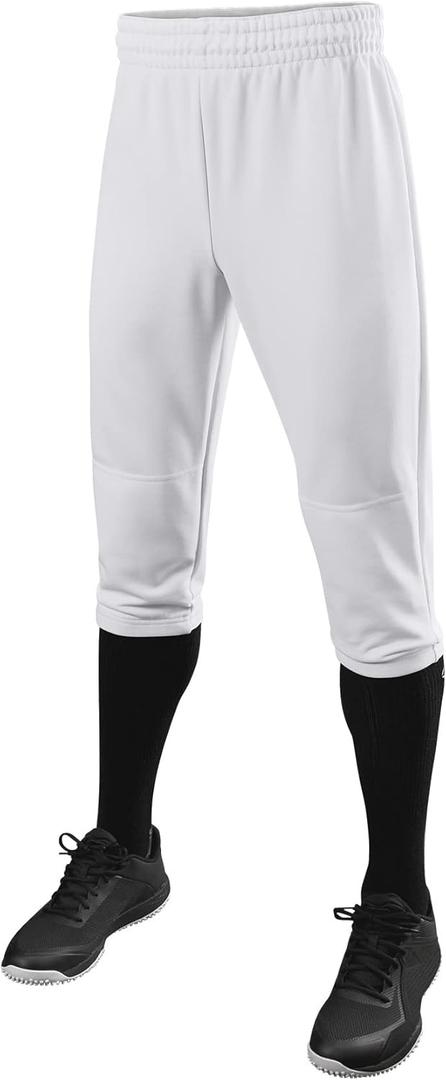 Wilson Boys P101k Pull Up Knicker Pant (Medium, Team White)