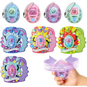 28 Pcs Guessing Game Egg with Keychain, Rock-Paper-Scissors Game for Kids Valentines, Valentines Cards for Party Favor, Valentines School Classroom Exchange Prizes for Boys Girls