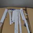 maxtek Rolling Whiteboard, 48x36 Large Magnetic White Board with Stands, Big Double-Sided White Board Dry Erase on Wheels for Homeschool, Home Office, Office, School (Silver, 48 x 36)