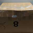 Amazon Basics Airtight Dog Food Storage Container with Scoop and Wheels, 69 QT, Gray