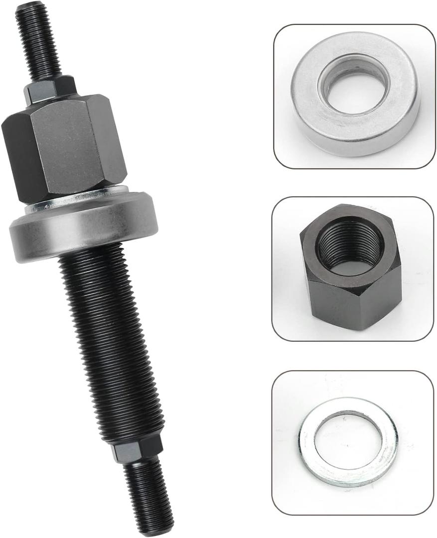 66515 Harmonic Balancer Installation Tool Compatible with Chevy 350 SBC BBC Cranks