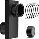 Upgraded 84049 Periscope Dryer Vent, 0-5" Adjustable Periscope Dryer Vent Kit, Clothes Dryer Replacement Vents Tight Space for Laundry Room with Aluminum Foil Tape and 4 Nylon Ties