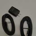 USB C Android Charger Fast Charging Cord, Super Fast Phone Chargers 12FT C to C Type Cable with 25W USBC Wall Block for Samsung Galaxy S25 S24 Ultra Plus/S23/S22/S21/S20/Note 20/Note 10, Black