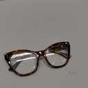 Tortoise Shell Large Horn Rimmed Cat Eye Reading Glasses for Women with Sturdy Frame - Spring Hinges Eyeglasses - Cateye Readers for Women - All Face Fashion Women's Readers - Cheaters Glasses 1.0