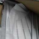 Privacy Screen Outdoor Freestanding Fence Panel, 72" H47" W HDPE Decorative Screen Panel with Stand & 6 Panel, Air Conditioner Fence, Privacy Panels for Patio, Balcony, Garden, Backyard