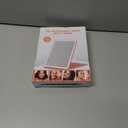 Rechargeable LED Lighted Makeup Mirror with 10X Magnification, Touch Screen Dimming, 3 Color Lighting Modes, and Foldable Stand - Perfect for Travel, Home, and Professional Use