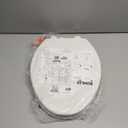 KOHLER 20110-0 Brevia, Slow Close Toilet Seat, Elongated Toilet Seat, Grip-Tight Bumpers Quick-Attach Hardware, White