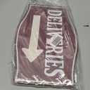 Deliveries with Right Arrow Sign Package Delivery Instructions 12" x 8" With 28" Long Metal Stake Shipping and Receiving With Stand Aluminum Outdoor Use Yard Business Home