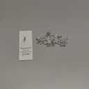 JAKAWIN Bride Wedding Hair Comb Pearl Flower Hair Piece Rhinestone Bridal Hair Accessories for Women HC034 (Silver)