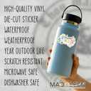2 x (5Pcs) School Counselor Sticker 3 Inch, Colorful Appreciation Gift Vinyl Waterproof Stickers On Teacher's Day for Laptop, Book, Water Bottles, Car, Phone