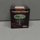 Cambom Manual Food Chopper Vegetable Cutter, Hand String Vegetable Chopper Onions Cutter for Vegetable Fruits Nuts BPA Free Food Safe Material, 900ml Green