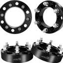 YIZBAP 6x5.5 to 6x135 Wheel Adapters for F150 Wheels on 4Runner Vehicle, 1.5 inch 6x139.7mm to 6x135mm Wheel Adapter 108mm Hub Bore with M14x1.5 Studs
