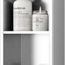 Neodrain 2-Tier Stainless Steel Shower Niche,Brushed, 8" X24", 8X24In