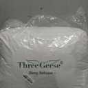 Three Geese Adjustable Layer Goose Feather Down Pillows Queen Set of 1, Assemblable Bed Pillow with Cotton Cover for Side/Back/Stomach Sleepers, Customizable Firmness Design 20x28