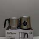 Milk Frother and Steamer, Large Capacity Detachable Electric Milk Frother, Automatic Warm and Cold Foam Maker, Hot Chocolate Maker, BPA Free (Stainless Steel)