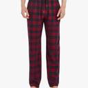 Idtswch Tall Mens Pajamas Pants 32/34/36/38 Long Inseam Plaid Lounge Pants Sleepwear Bottoms M