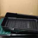 Compact Style 2 Compartment, Forward Rollout & Rollaway, Hen & Chicken Nesting Box with Protective Egg Laying Collection Lids