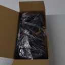 Flexi Hose Expandable Garden Hose with 8 Function Nozzle, 50FT - Lightweight Retractable Garden Hose, Water Hose - No-Kink Flexibility, 3/4 Inch Solid Brass Fittings and Double Latex Core (Black)