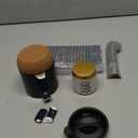 Sayglossy 4 Pcs Thank You Gift Set for Men Women Employee Coworker Gifts Inspirational Appreciation Notebook Coffee Mug Scented Candle Pen for Valentine's Day Team Office Staff Teacher Volunteer (Dark Blue)