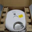 iPettie Donut Frost WiFi 6 Meal Automatic Wet Food Feeder with Ice Packs for Senior and Week Pets, App Control Programmable Timer, Holds 6 x ½ lb. of Food, White, Stainless Steel and PlasticTray