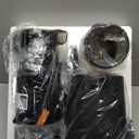 Juicer Machines - Wide Mouth Feed Chute with Self Feeding Hands-Free Design - Cold Press Juicer for Vegetables and Fruits - Juice Extractor Machine High Juice Yield - With Pusher (Medium, Premium Black)