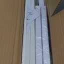 VEDECASA 2 Tier Modern White Wooden Under Desk Printer Stand with Storage Bag for Home Office Desktop Printer Table Organizer Mobile Printer Shelf Cart with Caster Wheel (White)