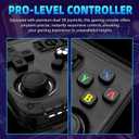 R36MAX Retro Handheld Game Console,4.0 Inch Retro Gaming Console with 64GB Memory,Support 30+ Emulators,Open Source Linux System Hand Held Game Console,4000mAh Battery(Black)
