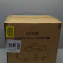 LVKE L1 Cordless Robotic Pool Cleaner, Pool Vacuum for Above Ground Pools, 70 Mins Runtime, 40W Powerful Suction, Strong Terrain-Climbing, Ideal for Flat Pools up to 38 Feet, Green