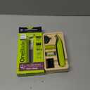 Philips Norelco for Face + Body, Electric Beard Trimmer, Shaver and Groomer, 5in1 Adjustable Comb, 1x Body Kit, Model QP2834/70, Black/Lime Green