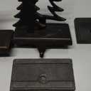 GengGeng 4pcs Christmas Stocking Holders for Fireplace Set,Christmas Weighted Stocking Hanger Hooks for Mantle- Heavy Duty Stockings Holder for Mantle/Fireplace Christmas Decoration (Multi, 4)