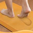 Ophanie Kitchen mats for Floor, 3/4 inch Thick, Kitchen Rugs, 20''x39'' Anti Fatigue Standing Cushioned Mat, Waterproof,Comfort Ergonomic mat for Office, Home, Sink,Orange Non-Slip Bottom