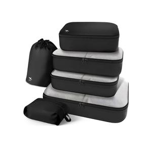 HOTOR 6 Pieces Packing Cubes for Travel Essentials, Space-Saving Suitcase Organizer
