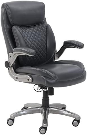 Amazon Basics Ergonomic Executive Office Desk Chair with Lumbar Support ...