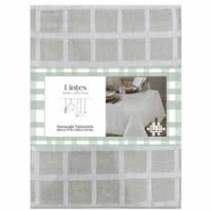 Lintex Claire Table Cloth - Grey, 52 x 70 in - Kroger