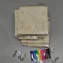 6 Set Christmas Gingerbread Craft KitDIY Wooden Nativity Scene Castle House Kit to Build and Paint,Christian Wood Crafts Art Project Bulk Painting Kits for Winter Christmas Supplies Decoration