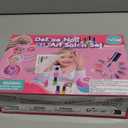 Amagoing Kids Nail Polish Set for Girls, Girls Nail Kit Ages 7-12 with Nail Dryer, Quick-Dry Nail Polish, Nail Art Pens, Cartoon Press on Nail, Makeup Bag, Spa Manicures Birthday Christmas Gift Toy