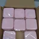 Easytle 8 Pcs Travel Jewelry Box Exquisite Travel Jewelry Case Portable Jewellery Storage Holder Organizer Box Small Jewelry Organizer for Rings Earrings Necklaces Pendants Bracelets Watches