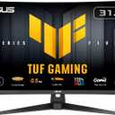 ASUS TUF Gaming Series 5 32” 1080P Curved Monitor (VG32VQM5AZ) - Full HD, 1500R, 240Hz, 0.5ms, Extreme Low Motion Blur Sync, FreeSync Premium, 120% sRGB, DisplayWidget