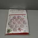 12 Pcs Christmas Embroidery Kit,Hand Embroidered Christmas Ornament Kit,Cross Stitch Kits - DIY Embroidery Kit for Adults Beginners with Easy Instructions(Green)