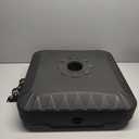 Patio Umbrella Base with 4 Rolling WheelsFillable & Movable Market Stand for Patio,Poolside, Deck,Garden (Black)