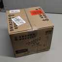 Anchor Hocking Glass Trifle Bowl with Lid, 104 oz Glass Salad Bowl with Acacia Wood Lid