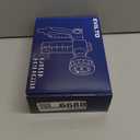 Garden Hose Nozzle, High Pressure Hose Spray Nozzle 8 Way Spray Pattern One-Touch Sprayer for Watering Plants, Lawn, Patio, Car Wash, CleaningShowering Pet (Black)