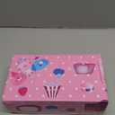 K KomForme Girl's Dress Shoes Mary Jane Glitter 1 in Low Heel Wedding Party Princess Shoes for Toddler/Little/Big Kids Pink Size 33